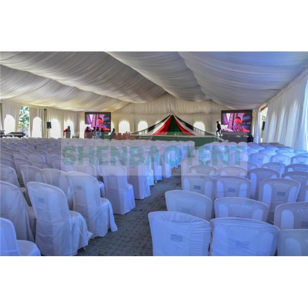 Outdoor Large Church Tents Congregate Safely 30 Years Span Life Warranty