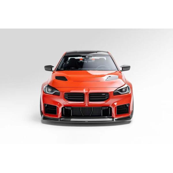 For BMW M2 Carbon Fiber Body Kit M2 Upgraded Vors-style Carbon Fiber Front Lip Diffuser Spoiler Hood Side Skirt