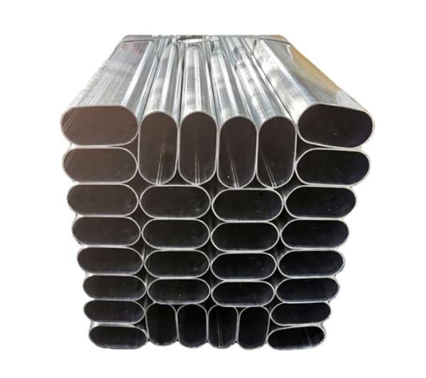 Erw Elliptical Mild Steel Flat Sided Oval Tube