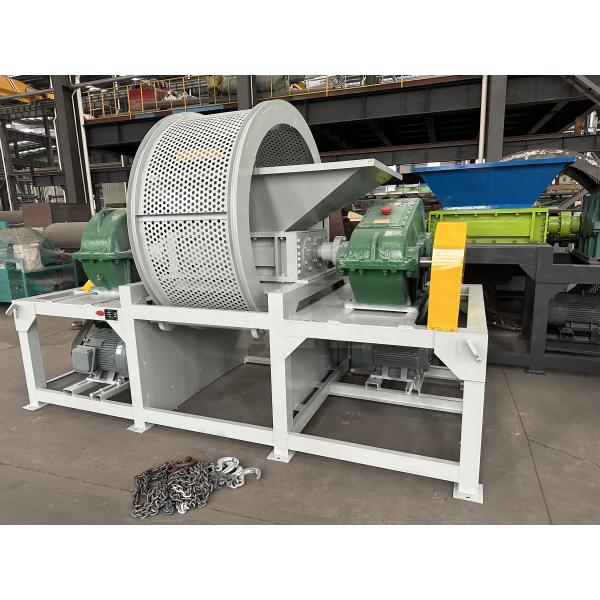 5000 kg Weight Double Shaft Shredder for Tire Recycling Plant Customized Production
