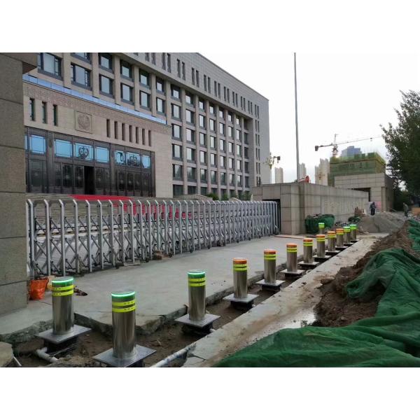 Fonte de alimentação de aço inoxidável de aumentação automática dos postes de amarração 316 AC220V da tira reflexiva hidráulica