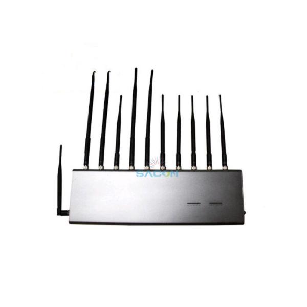 11 Antennas 22W High Power RF Signal Jammer with 25m Jamming Range for School