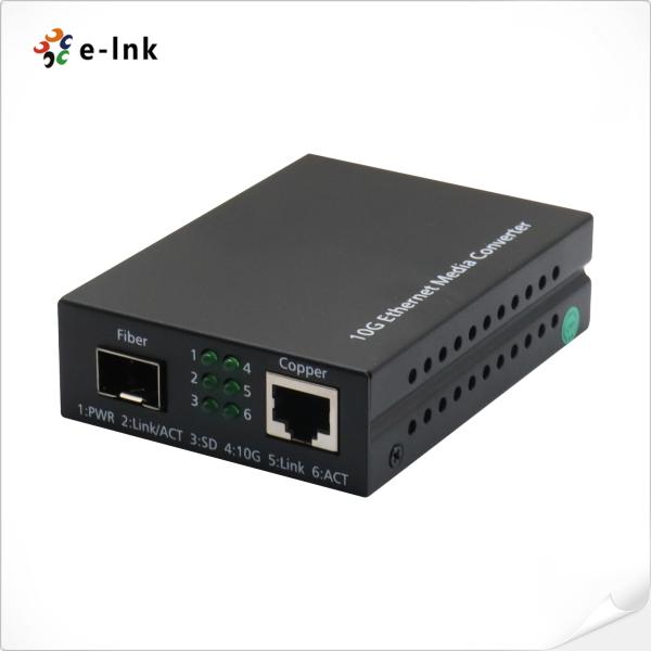 10G Media Converter Plug and Play Setup Data Transmission