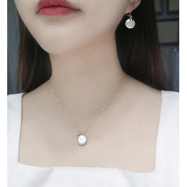 High Quality White Freshwater Pearl Necklace Jewelry Natural Pearl necklace jewelry set Pearl Chain Necklace For Women