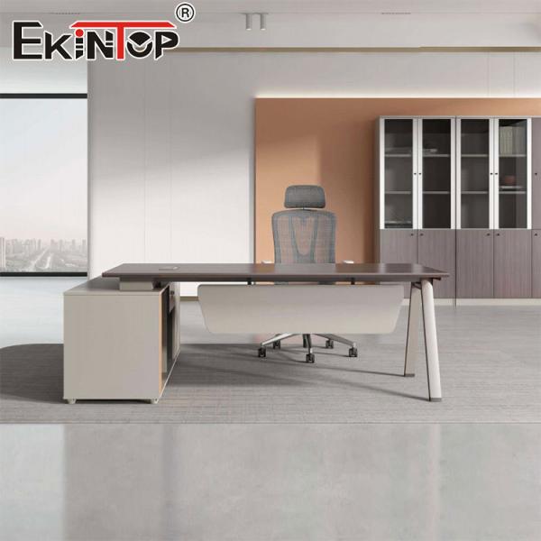 Промышленный стиль Металлическая рама Офисный стол Менеджер Стол Стол Акация Деревянный стол