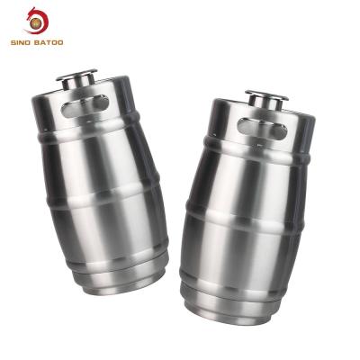 Jogos de aço inoxidável de Mini Beer Kegs Optional Tapping de 5 litros