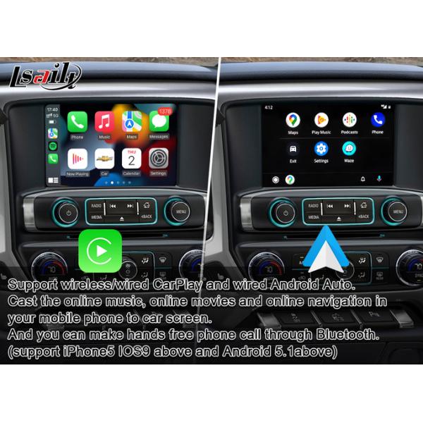 Мультимедиа CarPlay взаимодействуют для Шевроле Silverado Tahoe MyLink с автомобилем андроида