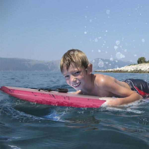 End Roller Print Bodyboard Super Light Surfboard Paddle Board with 1.96 Inch Thickness