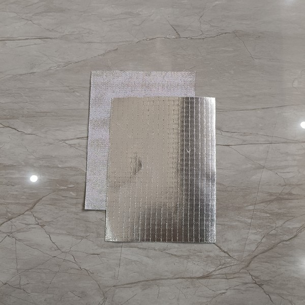 -70℃ to 280°C Aluminum Foil Fiberglass Cloth Thermal Insulation Cover And Heat Resistant Curtain Duct