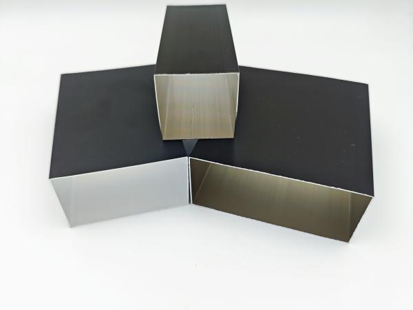 OEM Aluminum Curtain Wall Profiles Custom Rectangular 6063 Aluminium Tube