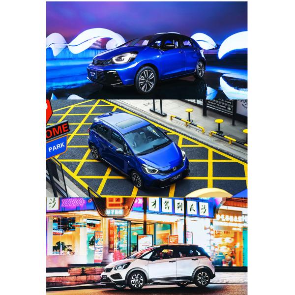 Hon-da Fit Compact 2WD 1.5L CVT de gasolina para el año 2023 con manejo a mano izquierda