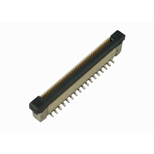 High Speed SMT Flex Ribbon Cable Connector , 34 Pin FPC Connector 0.5mm