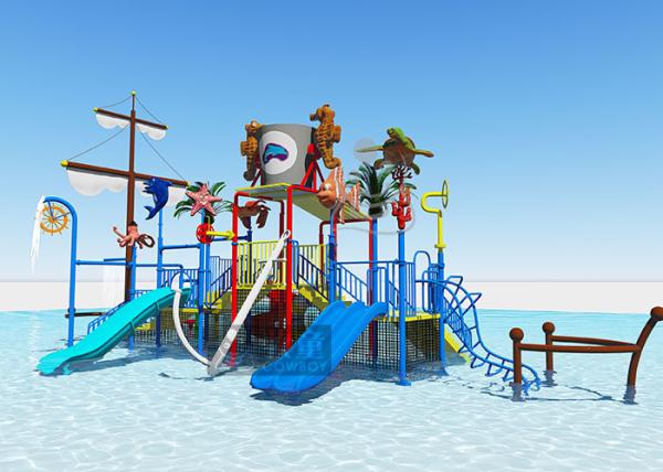 Professional Summer Water Park Fun Indoor Water Parks 1030M Size 12 Months Warranty