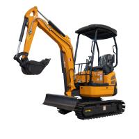 XN16 Mini Wheeled Excavator 1.6 Tons hydraulic backhoe