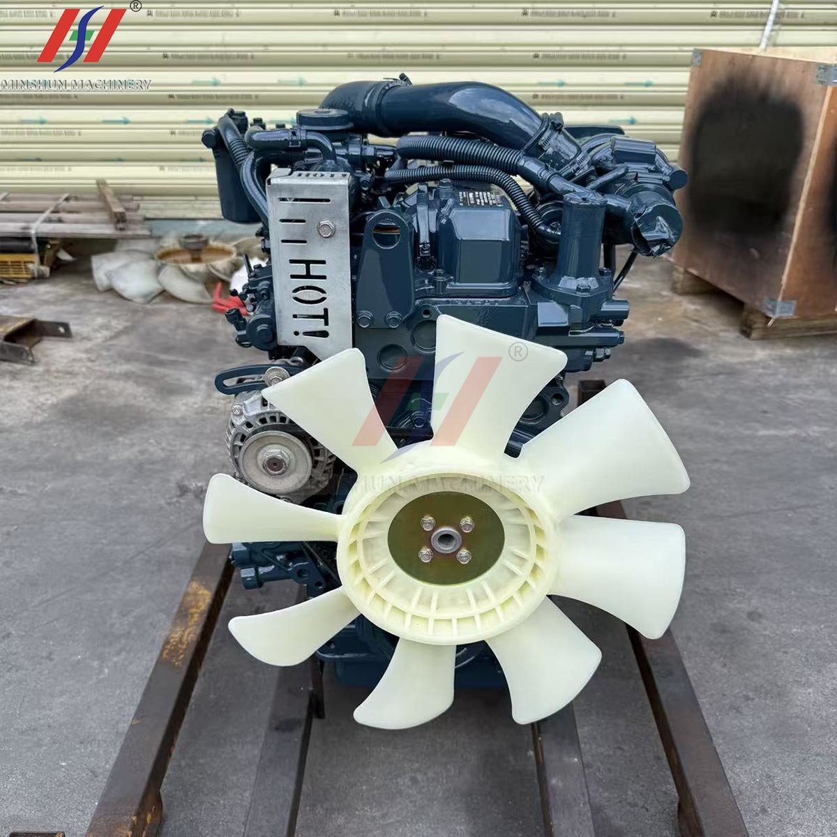 V3307-DI-T-ET04e Diesel Engine Motor 54.6kw 2200rpm 1G398-32000 Excavator Part For Kubota V3307