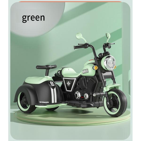 77*75*85 Rosa vert rouge jaune moto électrique pour enfants avec mode simple/double