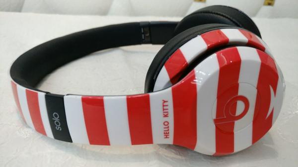 2018 New HELLO KITTY Solo 3 Wireless - Beats By Dre. - Special Edition Headphones made in China gregheadsets.com