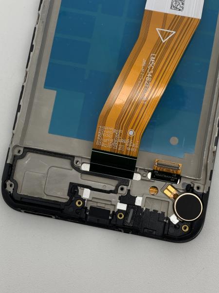 Original A03S Service Pack LCD With Frame For  a03s Mobile Phone Screen Display  A037 High Quality Pantalla