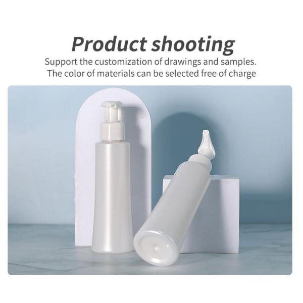 Matte Plastic Dispenser Bottle 120ml Square Foaming Facial Cleanser Bottle