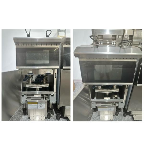 OFE-213L14.3kw 380V Touchscreen Smart Panel With Oil Filter System Electric Open Fryer