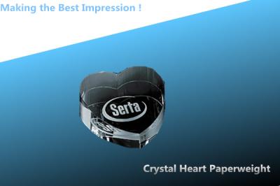 blank 3d laser crystal heart/3d crystal heart/blank crystal heart/heart paperweight