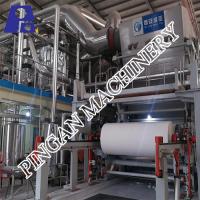 Máquina de la fabricación de papel de papel higiénico de la anchura de 32T/D 2850m m