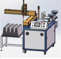 Machine automatique de mise en pot de colle pour produits de filtration