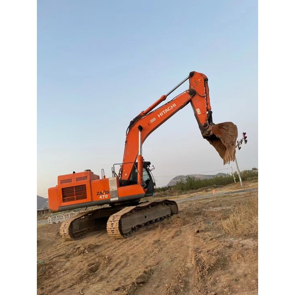 Used Hitachi ZX470-5 47 Ton Large Excavator 260 kW Diesel Engine 1.90 m³ Bucket Crawler Excavator Second Hand