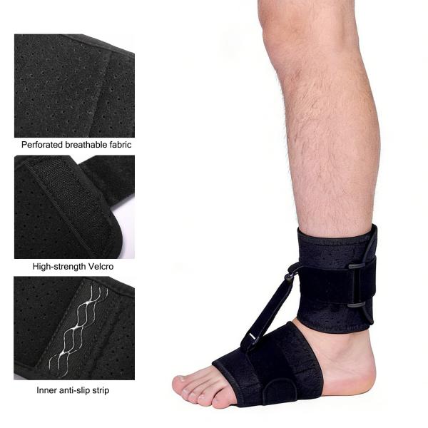 new breathable compression sleeve for ankle support knitted cotton ankle support brace