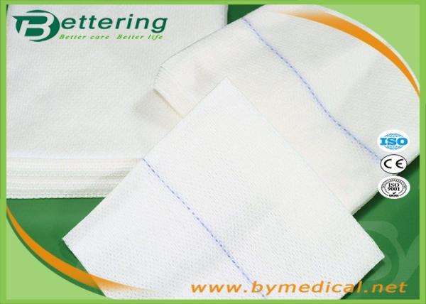 Medical Wound Dressing Pads Non Woven Swab Sterile Waterproof With X Ray Line