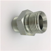 Stainless Steel 1B-06-08 1/8 Inch Hydraulic Hose Adapter