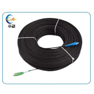 Pre Connectorized Ftth Drop Cable Patch Cord 30m 50m 100m 150m 200m Fiber Optic 1 Core Sm G657a1