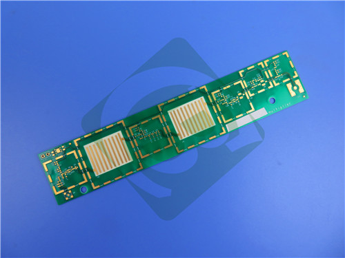 RO4725JXR PCB double-sided copper 0.8mm Thick, 30.7mil Core, and ENIG Finish for Antenna Applications