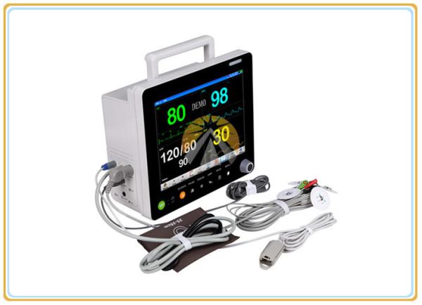 12.1 Inch Ecg Patient Monitor , High Brightness Screen Multipara Patient Monitor