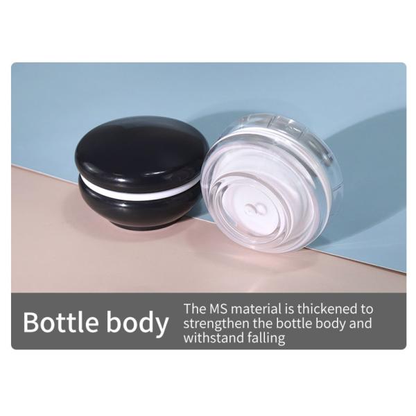 Eye Cream 10g/25g Volume Luxury Black White Face Cream Bottle Container 20g 15ml Perfume Bottles Cosmetic Jars