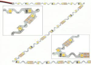 SMD 2835 Flexible LED Strip Lights 12V 90 Degree Bent IP20 3M Adhesive For Letters