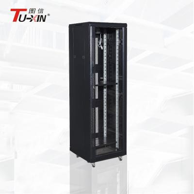 19 Inch 42u Lockable Server Cabinet , Universal IP20 Grade Computer Server Cabinet