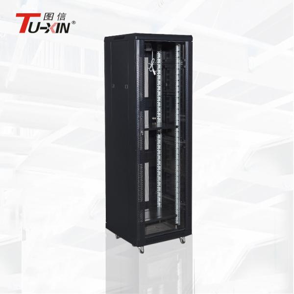 19 Inch 42u Lockable Server Cabinet , Universal IP20 Grade Computer Server Cabinet