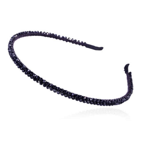 Fine crystal rhinestone headband hair bands