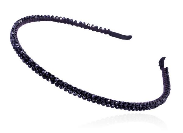 Fine crystal rhinestone headband hair bands
