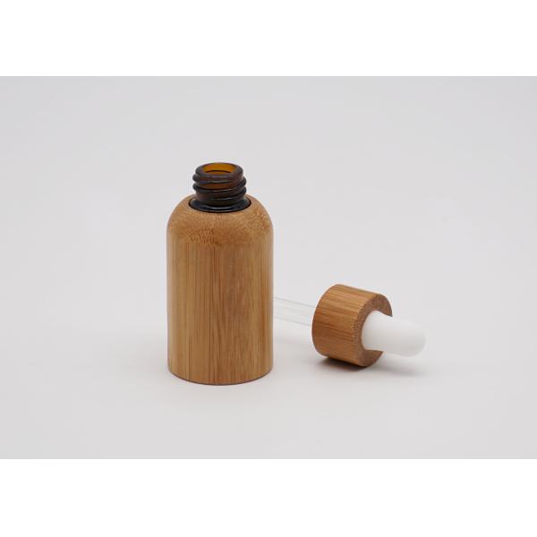 естественная бамбуковая бутылка стекла эфирного масла Odm капельницы 30ml