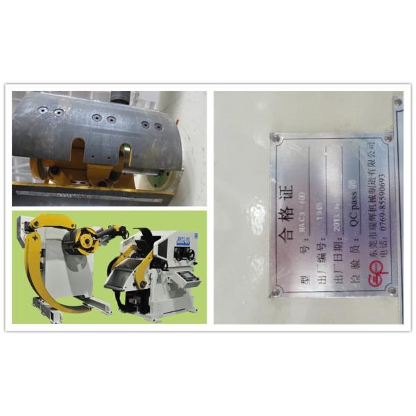 3 integrados en 1 alimentador servo de la corrección de aluminio fina de la bobina