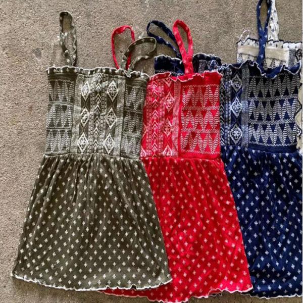 88% Polyester Lady's Tank Dress