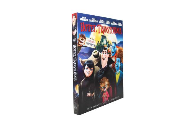 Free DHL Shipping@Disney Cartoon DVD Moveis Hotel Transylvania Wholesale!!