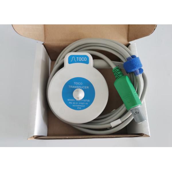 MS3-31527 Toco Transducer Probe 6 иглы одноразовый слот Синяя лента Велькро 2,5 м длина