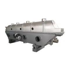 100 - 130kg/H Vibration Fluid Bed Dryer Horizontal Fluidized Bed Dryer