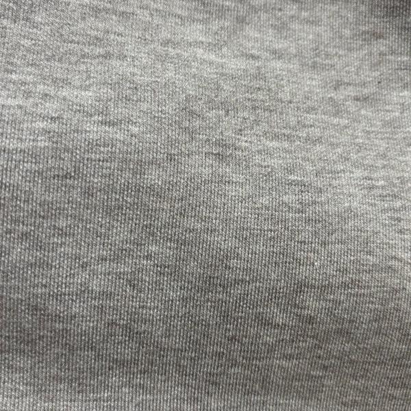 71%Cotton 24%Polyester 5%Spandex Grey Melange CVC Scuba for Sports