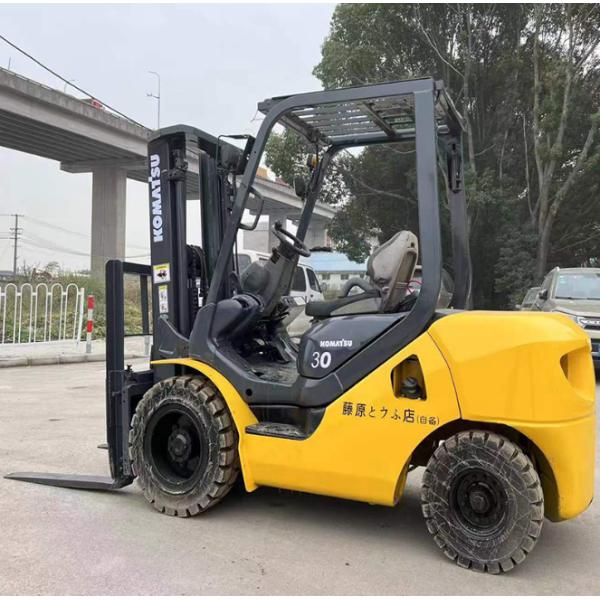 Good Condition 3ton TOYOTA Original Japan Second Hand Forklift and Low Working Hours