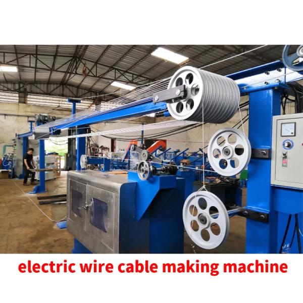 30kw Motor Power Red Copper Wire Extrusion Machines for Electric Wire Cable Production