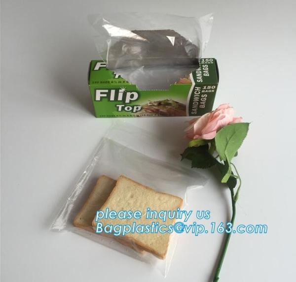 Biodegradable corn starch packing clear k bag custom printed zipper bags plastic k bag, Food Grade LDPE Pla